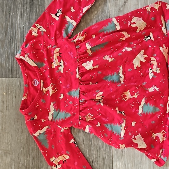 Wonder Nation Red Arctic Baby Girl Dress 12M - Picture 3 of 7